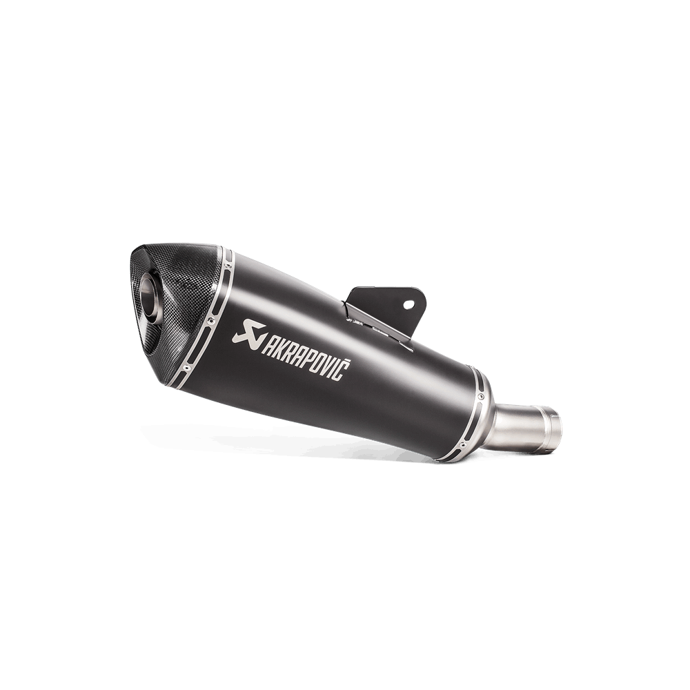 BMW R1200R（SOHC） Akrapovic マフラー Akrapovic Racing Black Titanium Slip On Exhaust 2015-2017 BMW R1200R